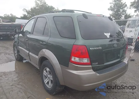 2004 Kia Sorento Ex/Lx из США, поврежденный, VIN KNDJC733645262527